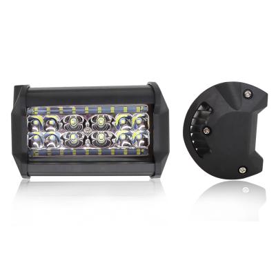 China Semi aluminum 4 row 90w led work lights for truck tractor trailer fog\drive offroad lights 24v 6000k for sale