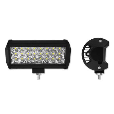 China Semi-aluminum Led Work Light Super Bright 72W 12v 6000K Driving Light For Truck Car SUV Auto Lighting System for sale