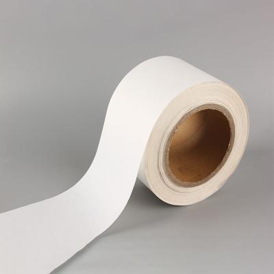 China Sustainable Recyclable Kraft Paper Roll Wrapping Wrap For Disposable Cake Dish Fork Knife for sale