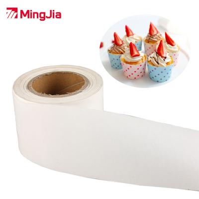 China Ningbo Disposable Bottom Roll Pe Coated Paper For Ice Cream Food Packets for sale