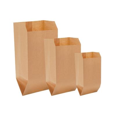 China China Waterproof Custom Pe Coated Virgin Kraft Brown Paper Roll Paper Bags With Your Own Logo for sale