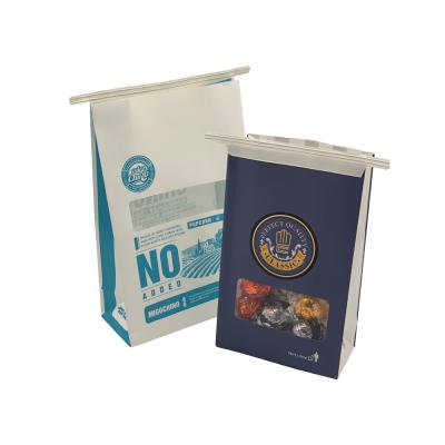 China Food Factory Paper Tin Tie For Airtight Packaging Bread Paper Bags / Paper Bag Tin Tie for sale