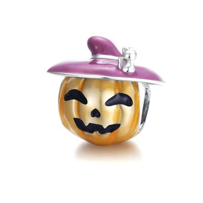 China TRENDY 2022 new fashion hot sale 2022 new high quality sterling silver ALE pan dora Halloween pumpkin charm gift for friend for sale