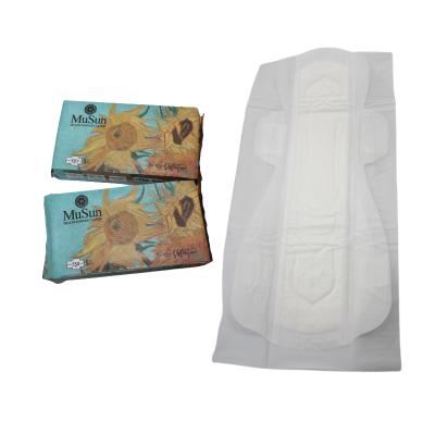 China Breathable Breathable Soft Top White Cotton Sanitary Napkin Wholesale and Sanitary Napkin Manufacturer for sale