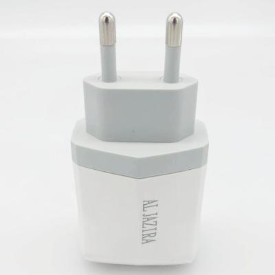 China Mobile Phone Cheap Price 5V 2.1A Two Usb Wall Charger For Mobile Phone for sale