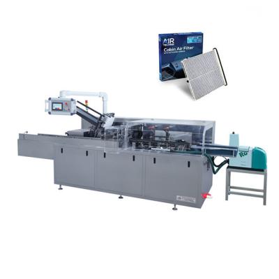 China Food Factory Cabin Air Filter Box Packaging Machine Automatic Cartoning Packing Machine for sale