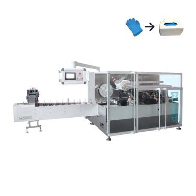 China High Speed ​​Automatic Food Nitrile Surgical Gloves Carton Packing Machine for sale