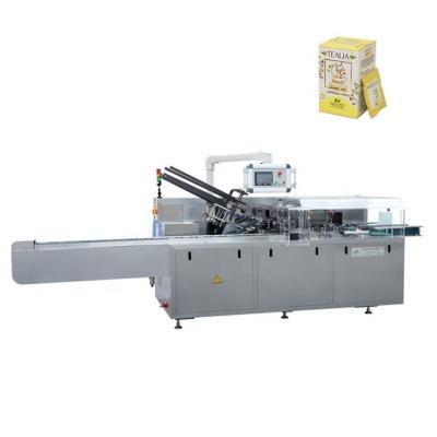 China Automatic Food Sachet Box Cartoning Packaging Machine for sale