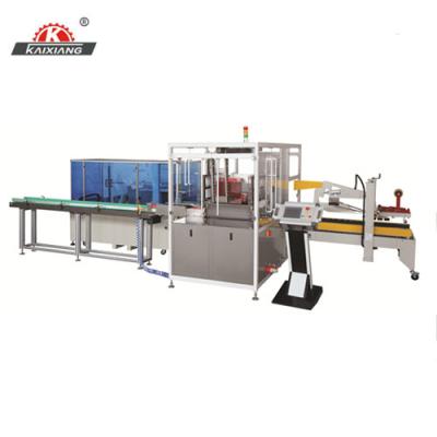 China Full Automatic Food Crate Filling Machine Master Carton Box Case Packaging Machine for sale