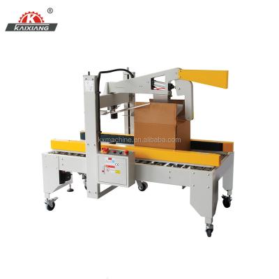 China Automatic CLOTHING Adhesive Tape Carton Box Case Closing Machine for sale