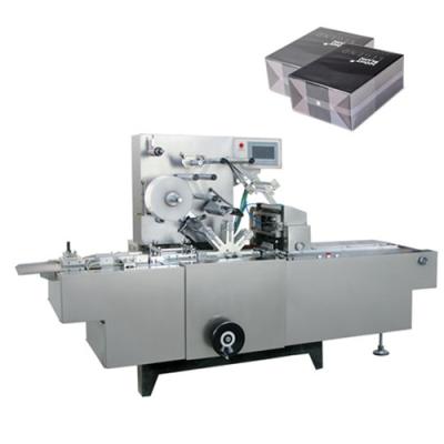 China Beverage Perfume Automatic Cosmetic Box Cellophane Wrapping Film Wrapping Machine for sale