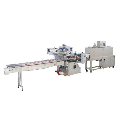 China High Speed ​​Commodity Bottle Wrapping Film Cutting Shrink Film Sealing Packaging Machine for sale