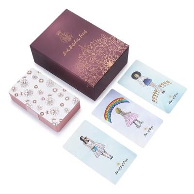 China Wholesale Tarot Collection Rose Gold Foil Edge Tarot Paper Cards for sale