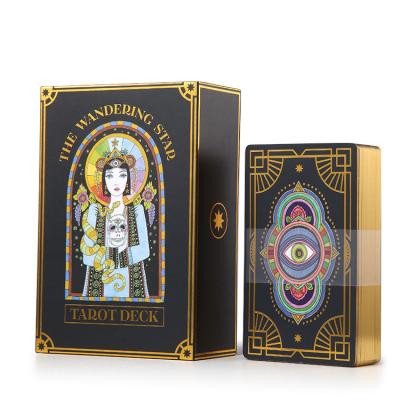 China Wholesale Custom Paper Oracle Cards Printing Golden Gilt Edges Tarot Bundle Cards for sale