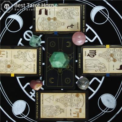 China Custom High Quality Paper Deck Oracle Paper Cards Tarot Cards Tarot Deck for sale