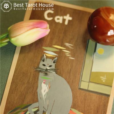 China Best Tarot Paper House - custom animal cards in your design with the best quality and service, printing the best of your oracle cards for sale