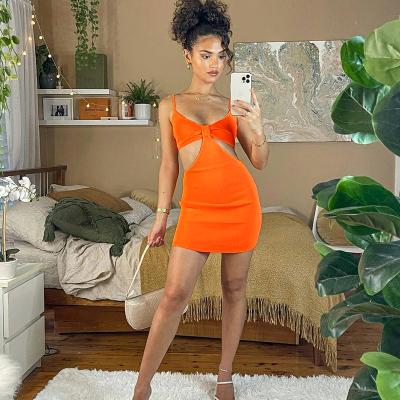 China Anti-Wrinkle New Arrivals Women Launch Sleeveless Knit Rib Long Candy Bodycon Dress for sale