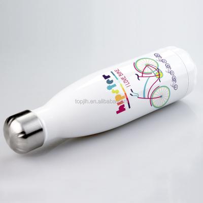 China Custom Thermo Viable Steel Mug Sublimation Water Bottle Empty Sublimation Bottle for sale