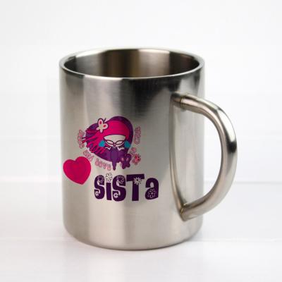 China Sustainable Best Selling Customized Travel Coffee Tumbler Cups Stainless Steel Sublimation Drinking Mug for sale