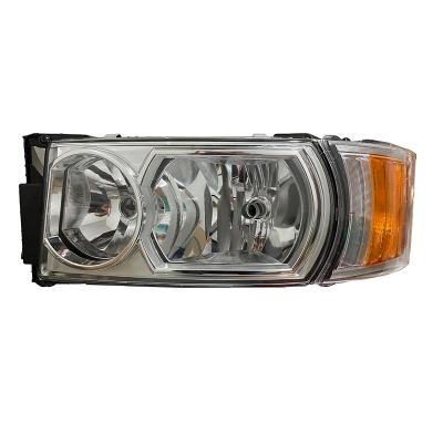 China Lighting E Approve 24V Chrome Head Lamp For Scania P500 R420 Heavy Duty Truck 1730958 1730953 for sale