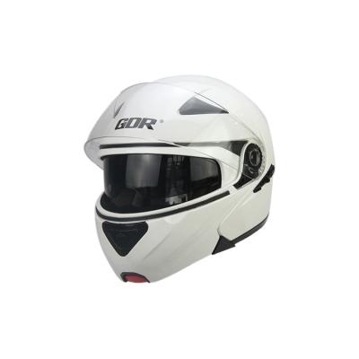 China Double Visor Professional Manufacture ABS Motocross Flip Up Motorcycle Helmets For Sale for sale