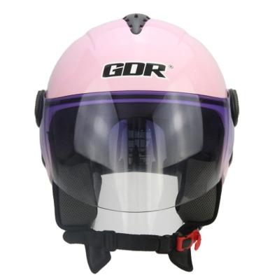 China New Type Top Sale Motorcycle SINGLE VISOR Wide Open Open Face Helmet for sale