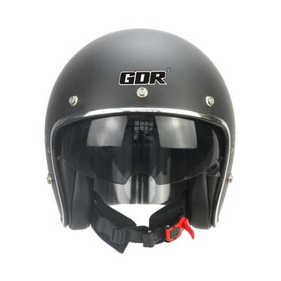 China Various SINGLE VISOR Good Quality Motorcycle Motocross Half Face Helmet for sale