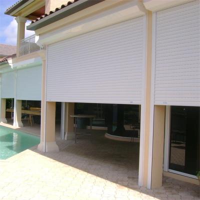 Chine TOMA Folding Screen Security Professional Good Quality Residential Rolling Shutters Door And Window Rolling Shutter Aluminum Door à vendre