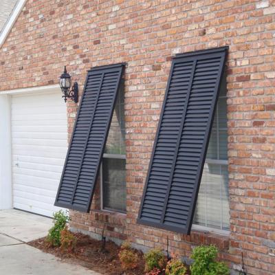 Cina Modern Aluminum TOMA Awning Window Swing Shutter Bahama Shutters Colorful Window Blinds in vendita