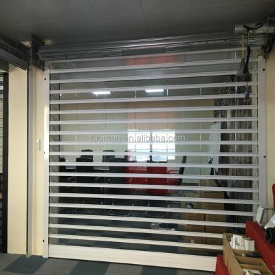 Китай TOMA Modern Commercial Transparent Roller Shutter Door Electric Rolling Shutter Door продается