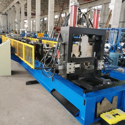 China Building Material Shops C Z Shaped Steel Purlin Interchangeable Roll Forming Machine for sale