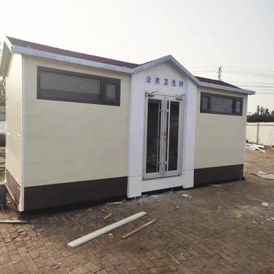 China Hotel China Factory Luxury Mobile Outdoor Prefab Customized Trailer Toilet for sale