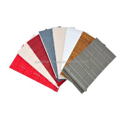 China 16mm 20mm 30mm Modern Exterior Decoration PU Sandwich Panel 40mm for sale