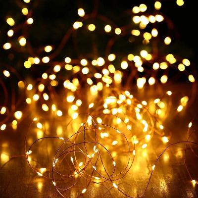 China Fairy Lights Remote Battery 20M LEDs Rice String Lights USB Outdoor 8 Modes with Adapter Holiday Lighting for Christmas Tree Room Decoration Fairy Lights for sale