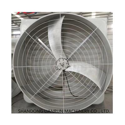 China Factory aluminum alloy blade FRP window exhaust fan poultry plant ventilation fiberglass chemical exhaust fan for sale