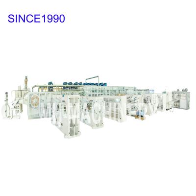 China Factory Full Servo High Speed ​​Adult Diaper Machine for sale