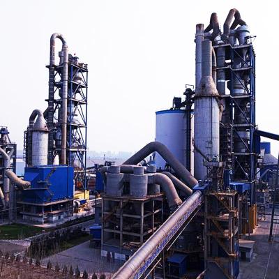 China Complete Cement Slag Plant Design Small Cement Lime Plant Rotary Kiln Cement Production Line Manufacturer for sale