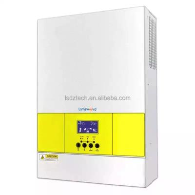 China Lamsword 48V 5.5KW 100A 230V pure sine wave 500VDC inverter which can work without battery for home can be connected in parallel 482mm*290mm*113mm for sale