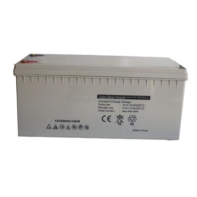 China Lamsword 12V 250AH Factory Price Deep Cycle Solar Battery 12 Volt AGM Storage Sealed Lead Acid Battery 12V 300AH for sale