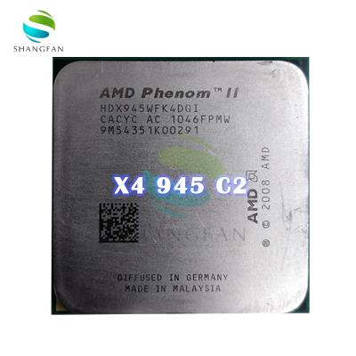 China Hot Sale AMD Phenom X4-945 Desktop Quad-core X4-945 CPU HDX945WFK4DGI Desktop Socket AM3 for sale