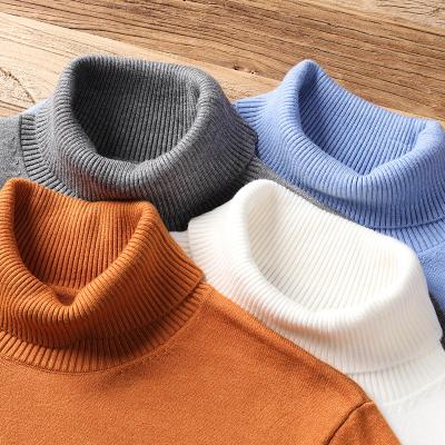 China 2021 New Autumn Winter Men's Turtleneck Thick Sweater QUICK DRY Warm High Quality Casual Comfortable Sweater Neck Sweater Fashion for sale