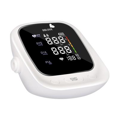 China 2021 Medical Health Care Professional Electric Speaking LED Digital Arm Heart Blood Pressure Monitor for sale