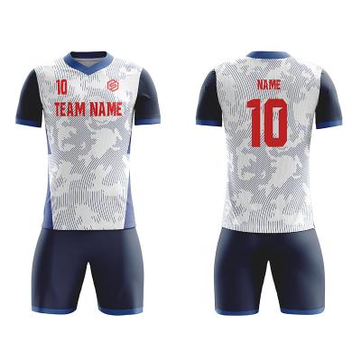 China Sets Custom Make Soccer Team Sublimation Football Training Kits Uniform Soccer Wear for sale