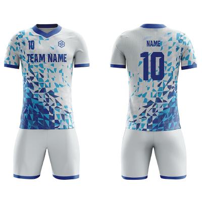 China Wholesale Sublimation Sports Team Football Training Sets Uniforms for sale