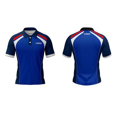 China High Quality Men's Custom Competitive Price 100% Polyester Polo Shirts QUICK DRY Polo Shirts Original Golf Sublimation T-shirt for sale