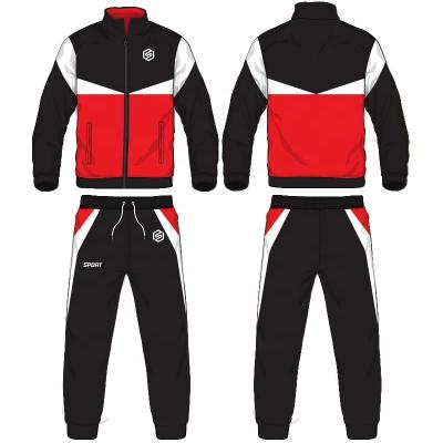 China Breathable High Quality Custom Jogging Sweatsuit Warm Up Jacket Sports Training Tracksuits For Men for sale