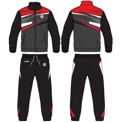 China OEM Breathable Wholesale Customs Officers Training Wear Set Mens Sports Sweat Tracksuit for sale