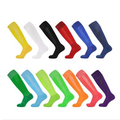 China Breathable Wholesale Cheap Colorful Sport Knocks Off Knee High Football Kicks Soccer Socks for sale