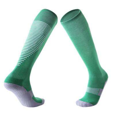 China Breathable High Level Soccer Kids& Practical Adult Spandex Knee High Sports Boots Anti Slip for sale