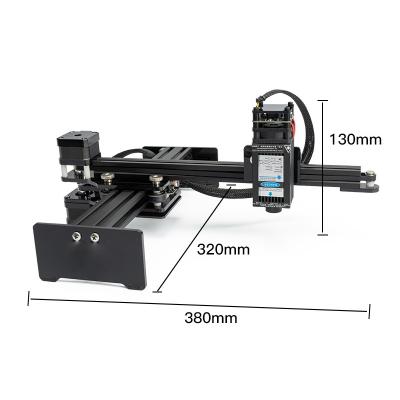 China Wood Control Mobile Phone Laser Engraving Mini CNC Router Mini DIY Engraving Machine 7W Laser Engraving Machine for sale